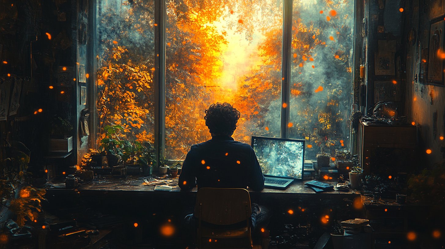 What happens in his head when you're not there?