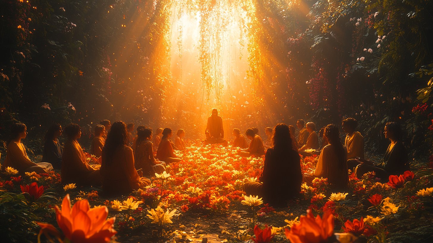 Un gruppo diversificato di amici che si sostiene a vicenda.