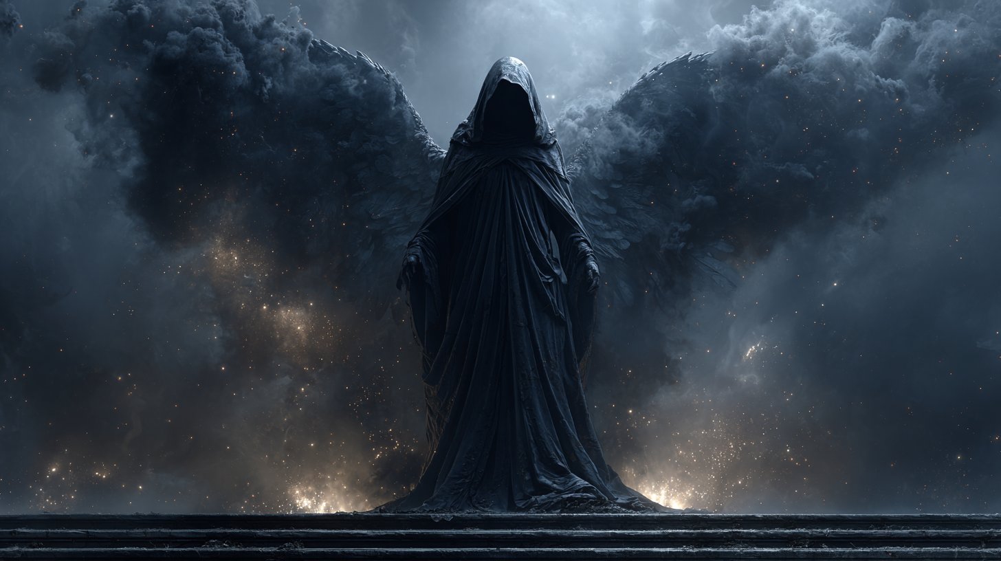 La fascination de l'ange sombre