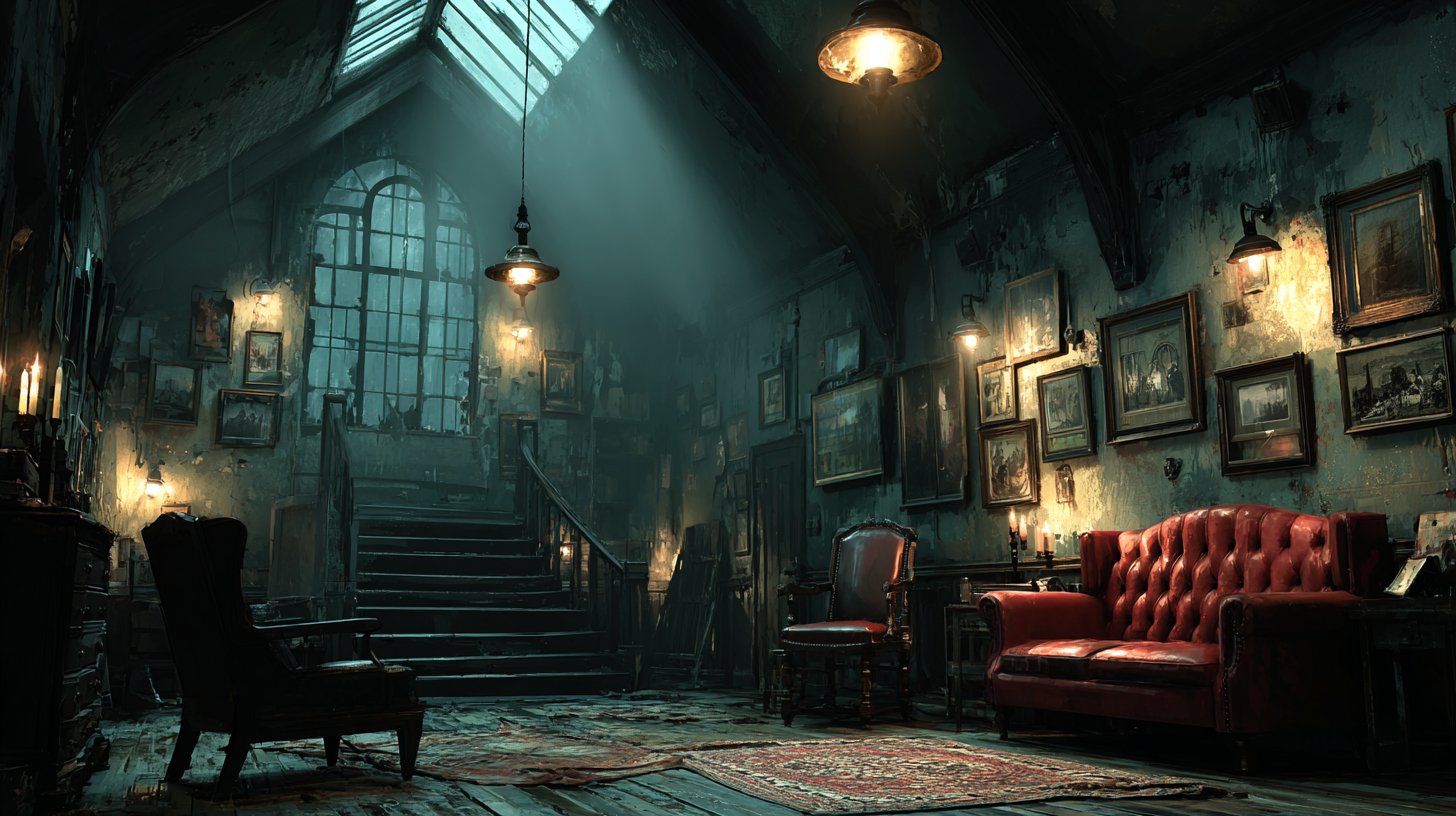 Merkwürdige Zeichen für Gespenster im Eigenheim