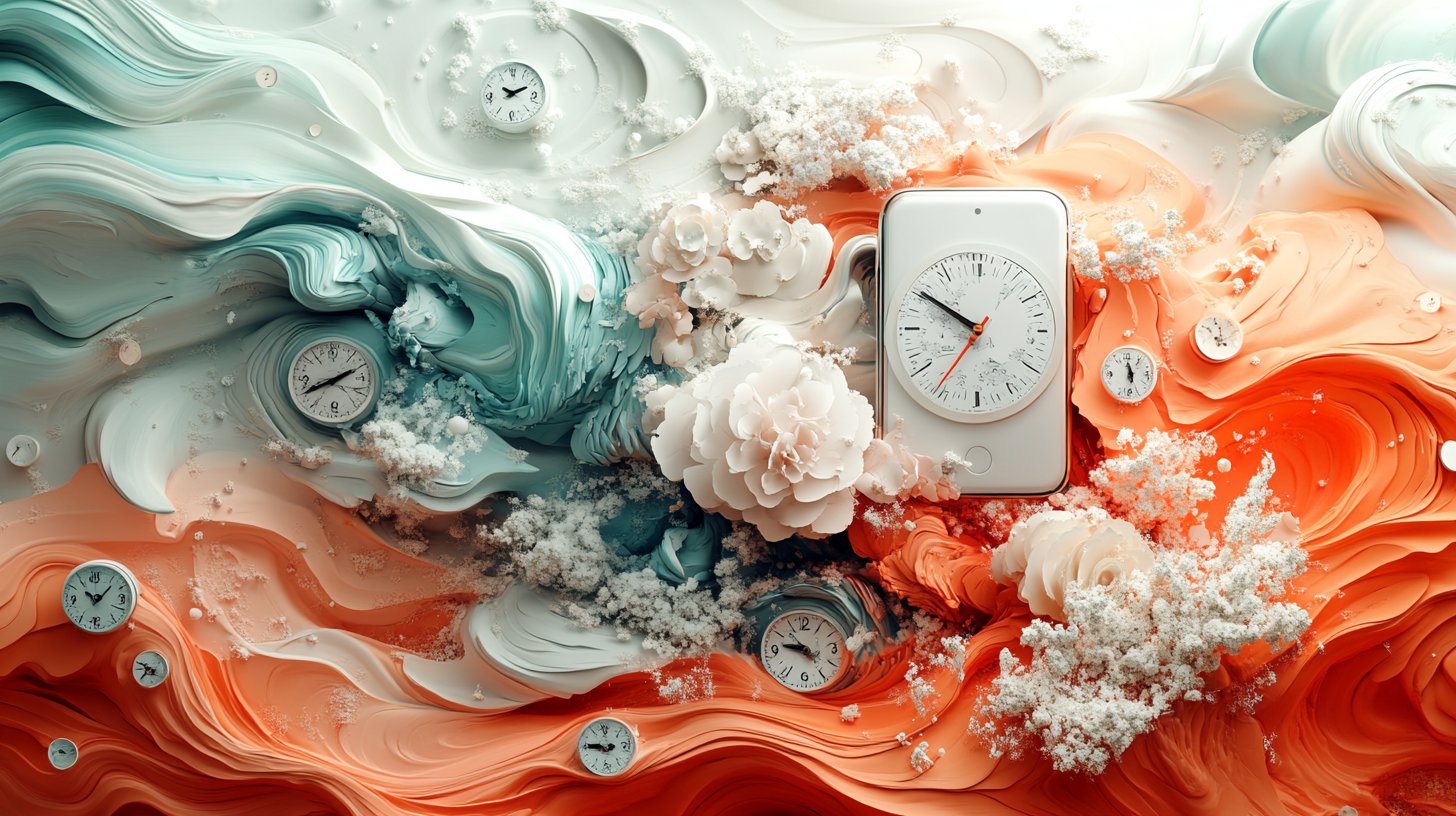 His messages are sporadic and irregular