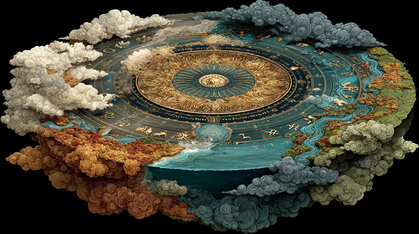 Luftzeichen und Erdzeichen