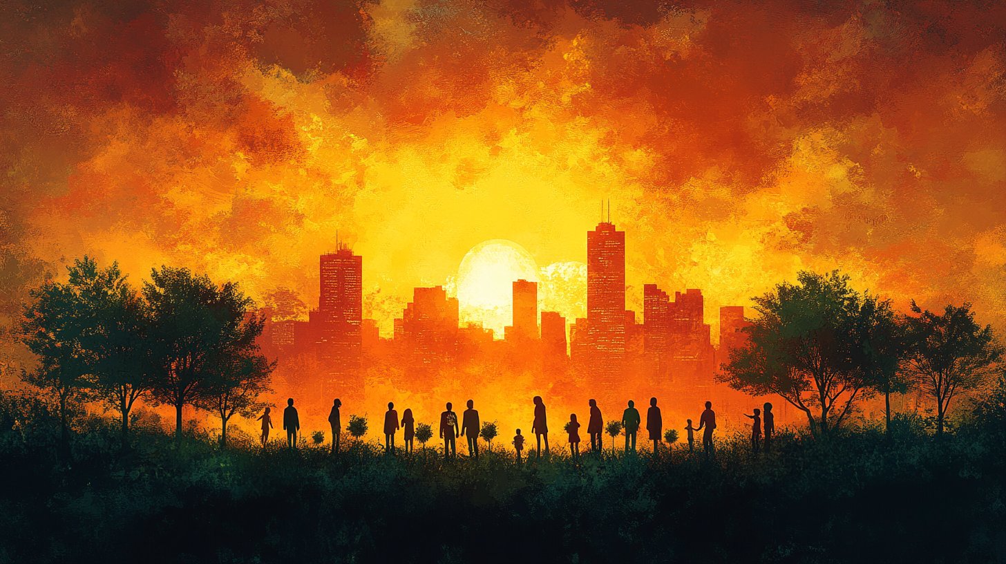 Hoffnung sprengt das Grau.