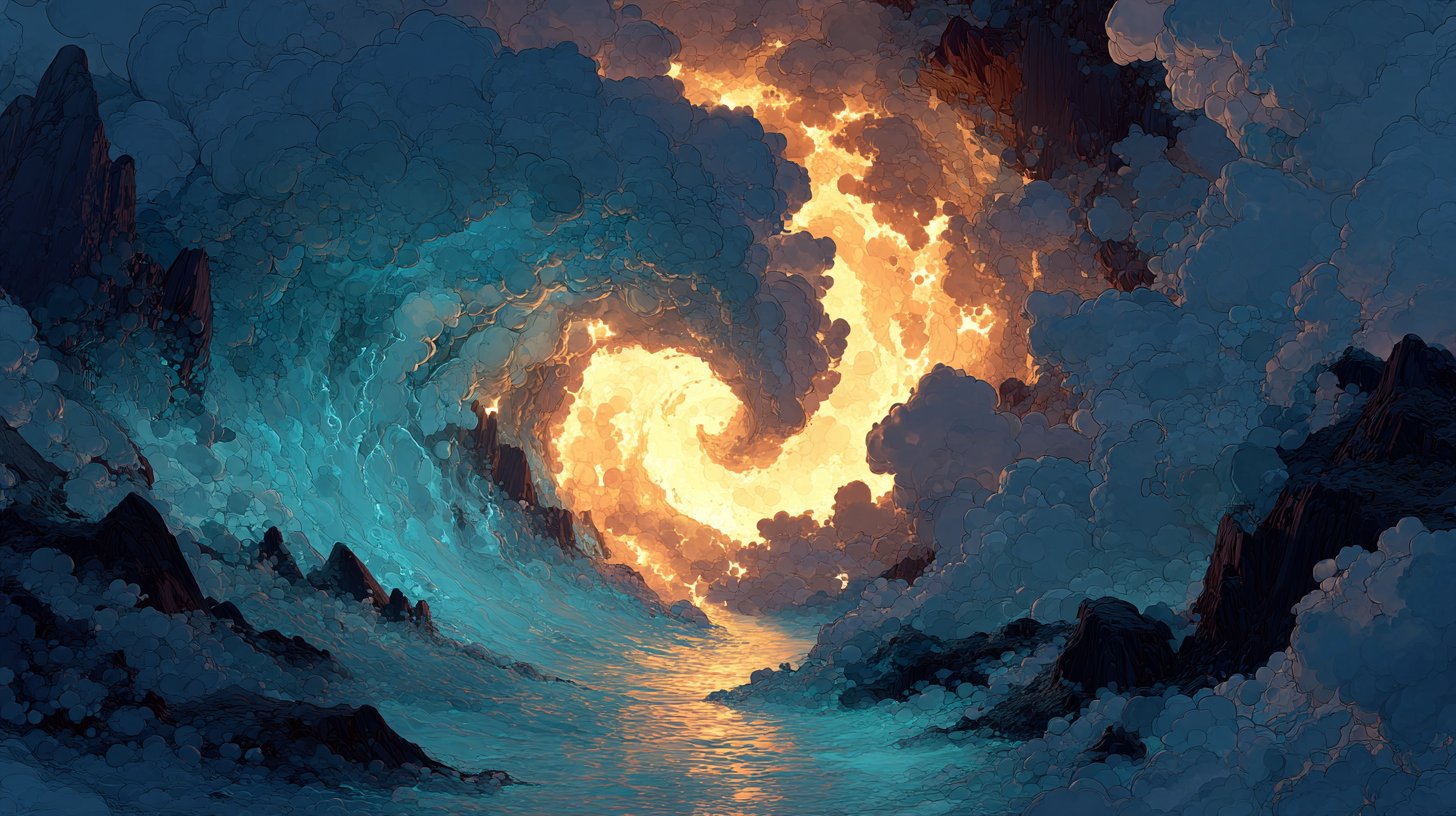 Fire, Earth, Air, and Water