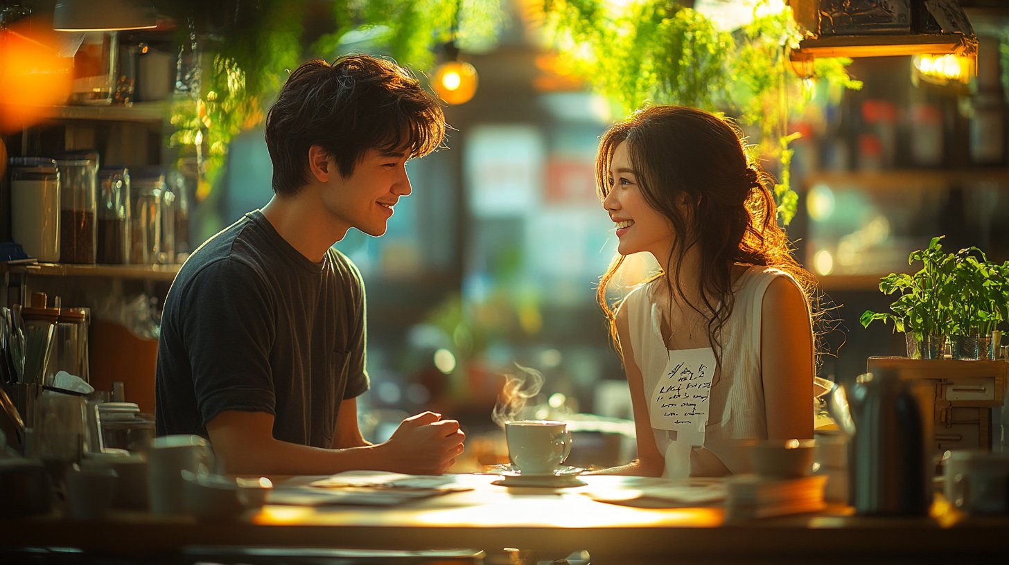 Ein schöner Moment der Überraschung mit einer kleinen Geste.