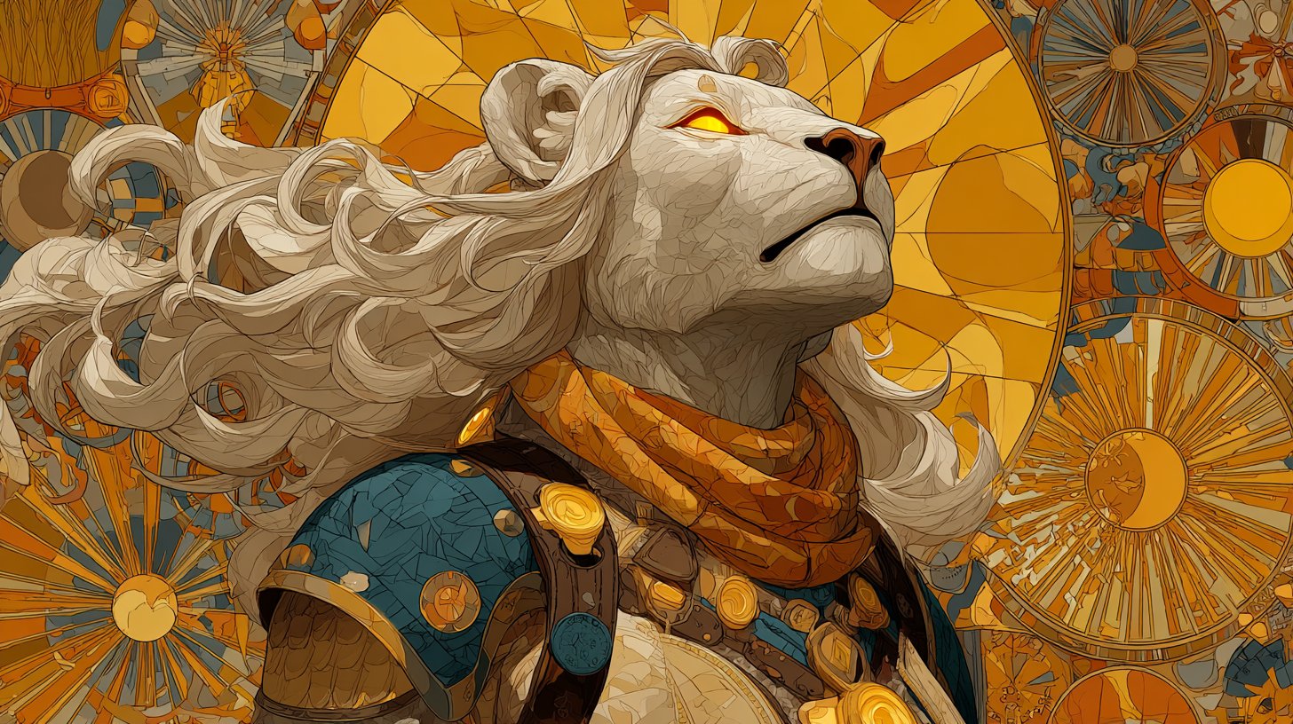 Lion : Le soutien rayonnant