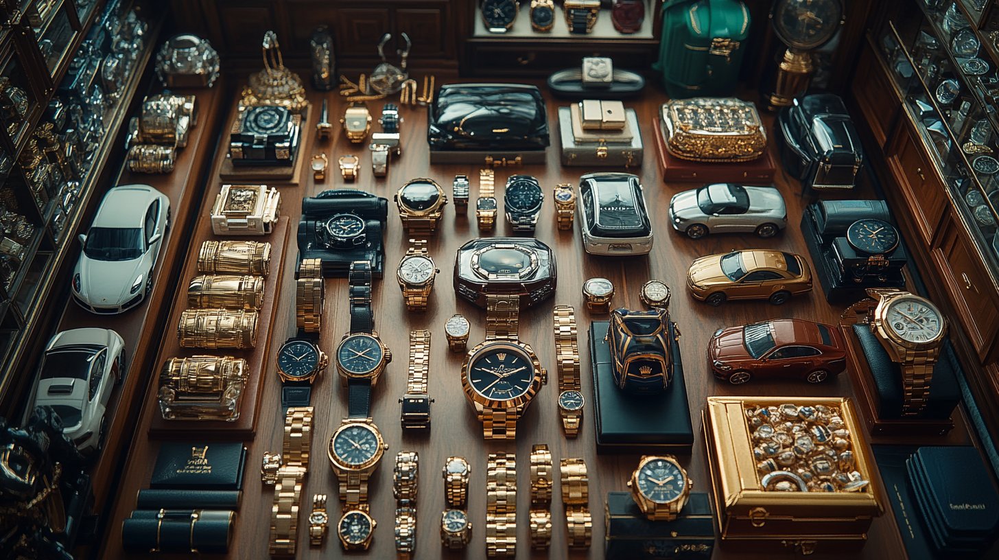 Fokus auf materielle Dinge