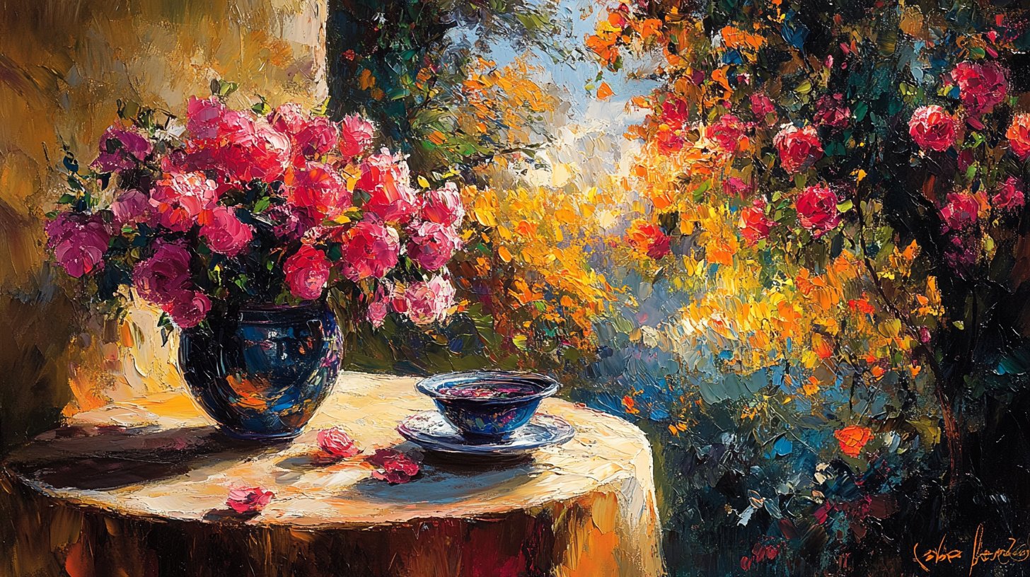 Un momento di gioiosa sorpresa.