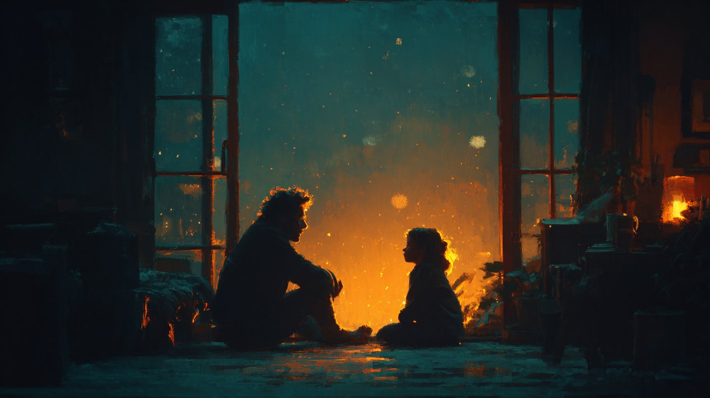 Missverständnisse in einer angespannten Unterhaltung.