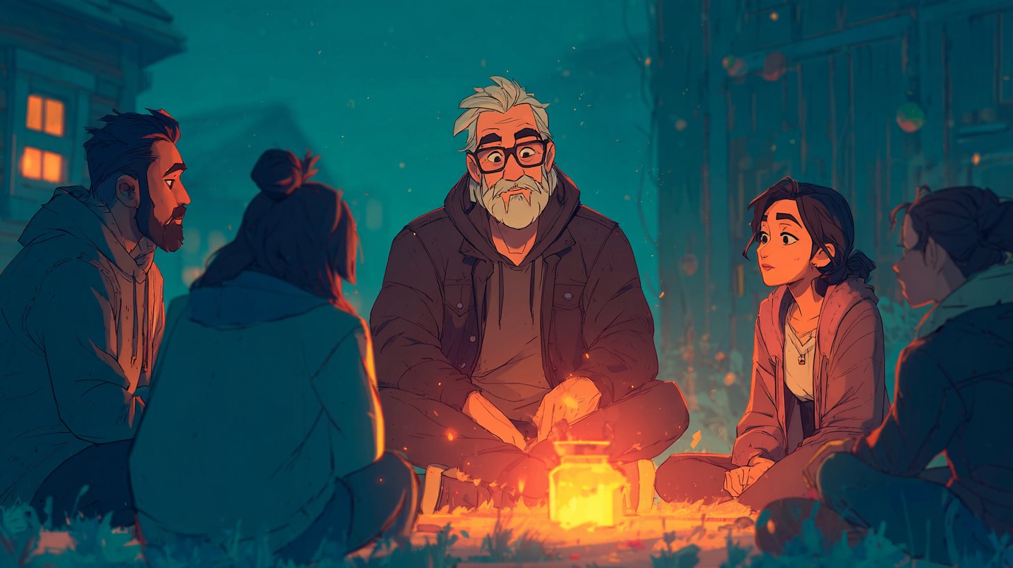 Herzliche Geschichten stärken emotionale Bindungen.