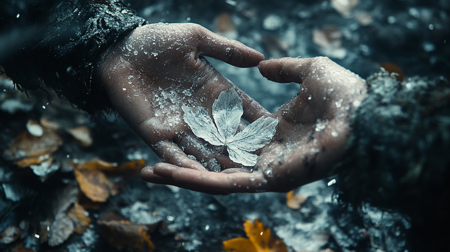Hände lassen ein zerbrechliches Objekt fallen, was verlorenes Vertrauen symbolisiert.