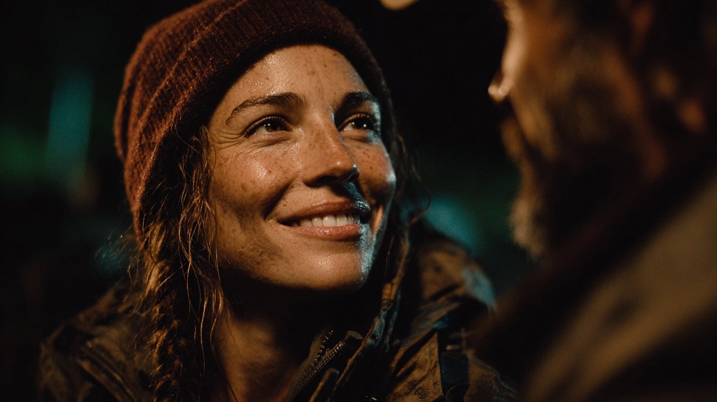 Un gros plan d'amis partageant une conversation sincère.