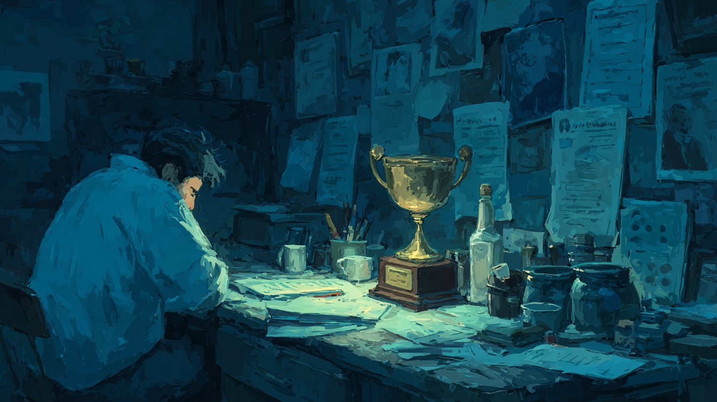 Enttäuschung in der Ungesehenheit.