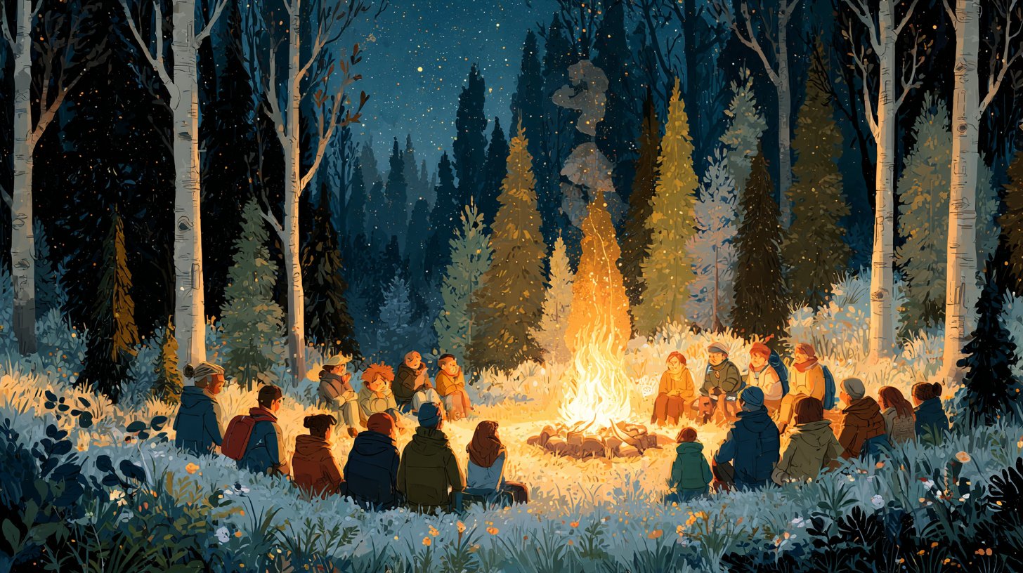 Ein glückliches Paar bei einem gemeinsamen Abenteuer.