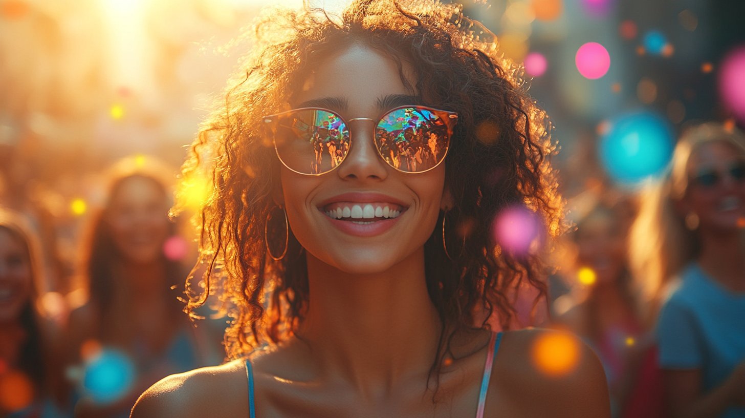 Ein lebendiger Moment positiver Veränderungen und Gemeinschaft.