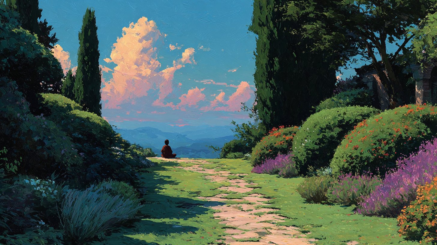 Ein stabiles Baum mit tiefen Wurzeln symbolisiert gesunde Grenzen.