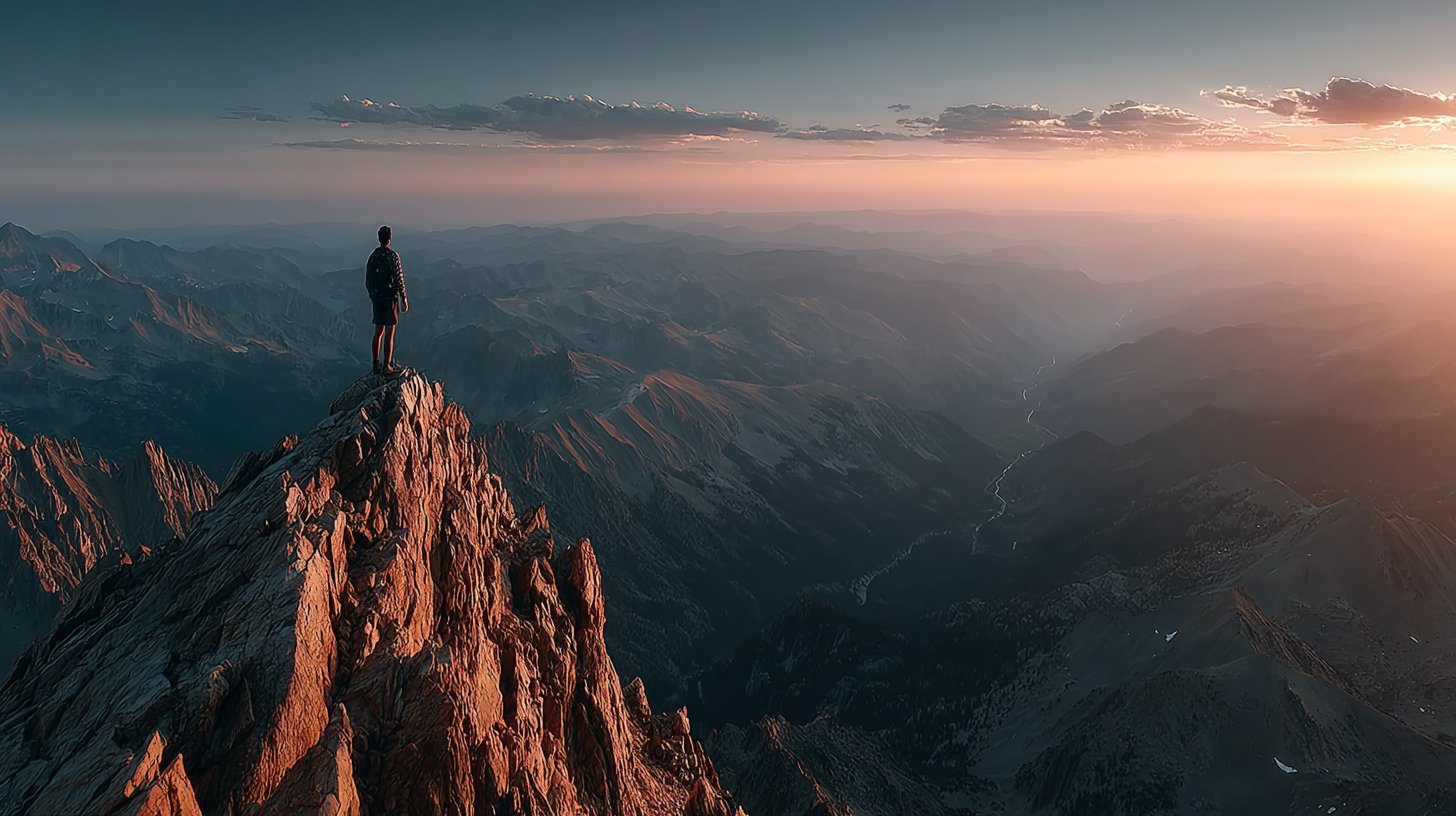 Zwei Hände über einer Kaffeetasse, strahlende Blicke im gemütlichen Café.