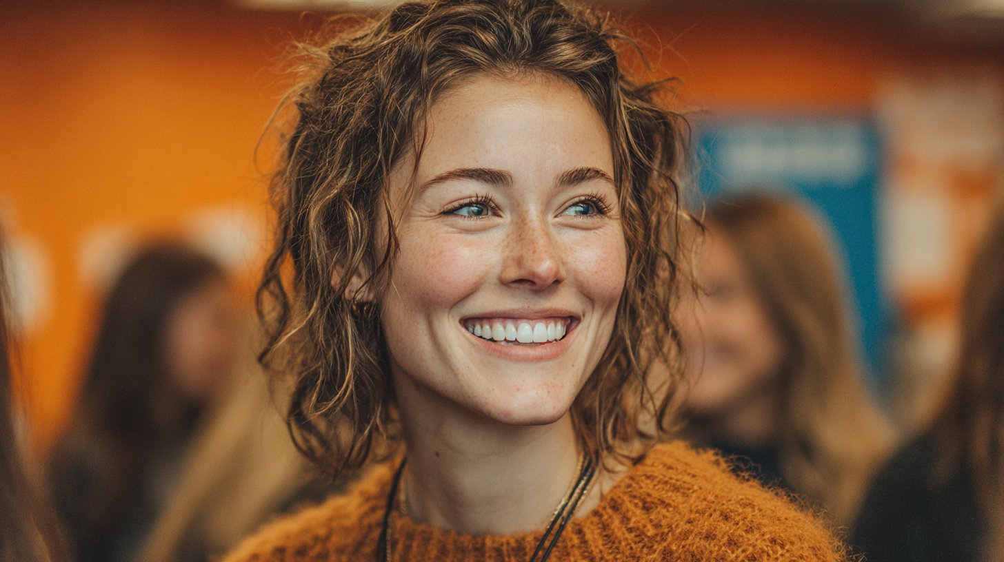 Kontrast zwischen Streit und Glück.