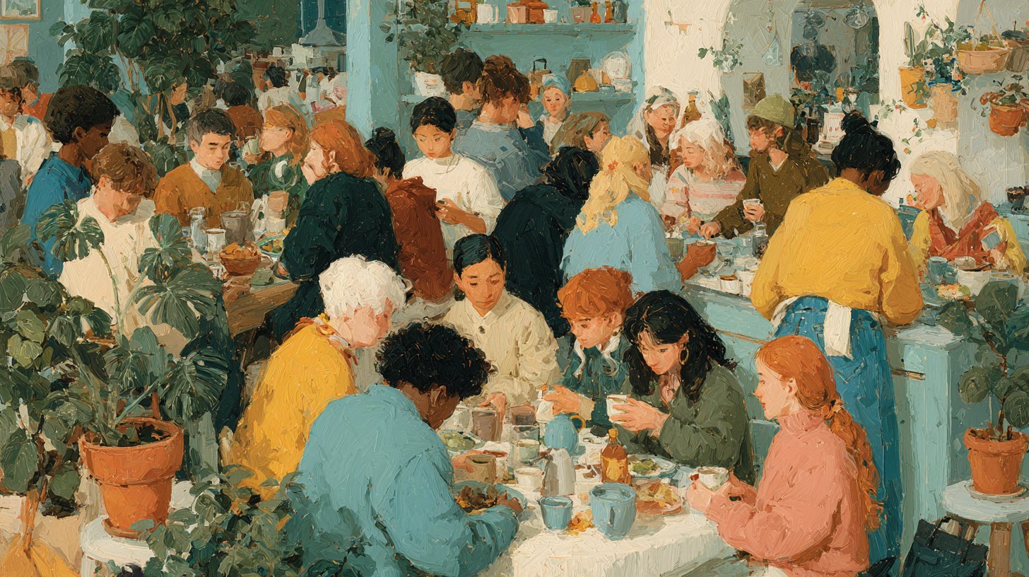 Exprimer la gratitude en relâchant des papillons colorés.