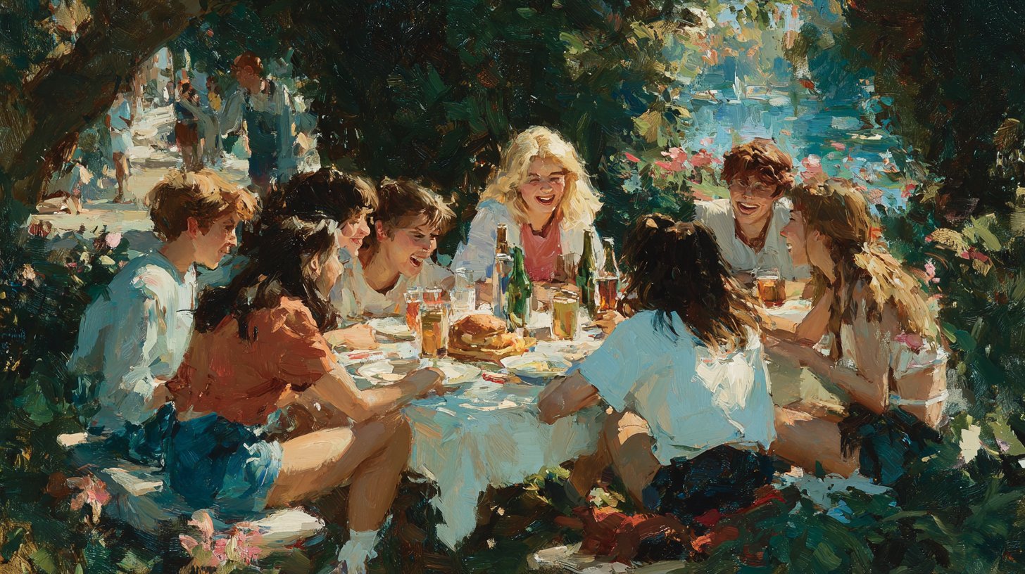 Ein hoffnungsvoller Sonnenaufgang mit positiven Affirmationen.