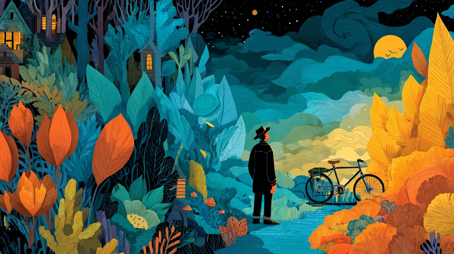 Ein strahlender Sonnenaufgang, der durch die Wolken bricht, und ein Symbol für den Zauber neuer Anfänge.