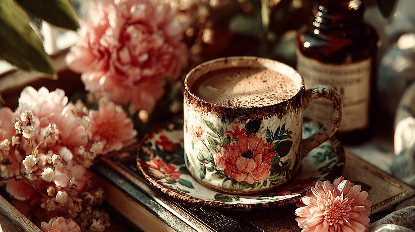 Sonnenuntergang-betrachtende Figuren in Balance.