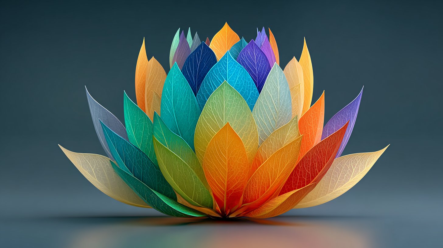 Un altare romantico con erbe profumate e candele a forma di cuore.