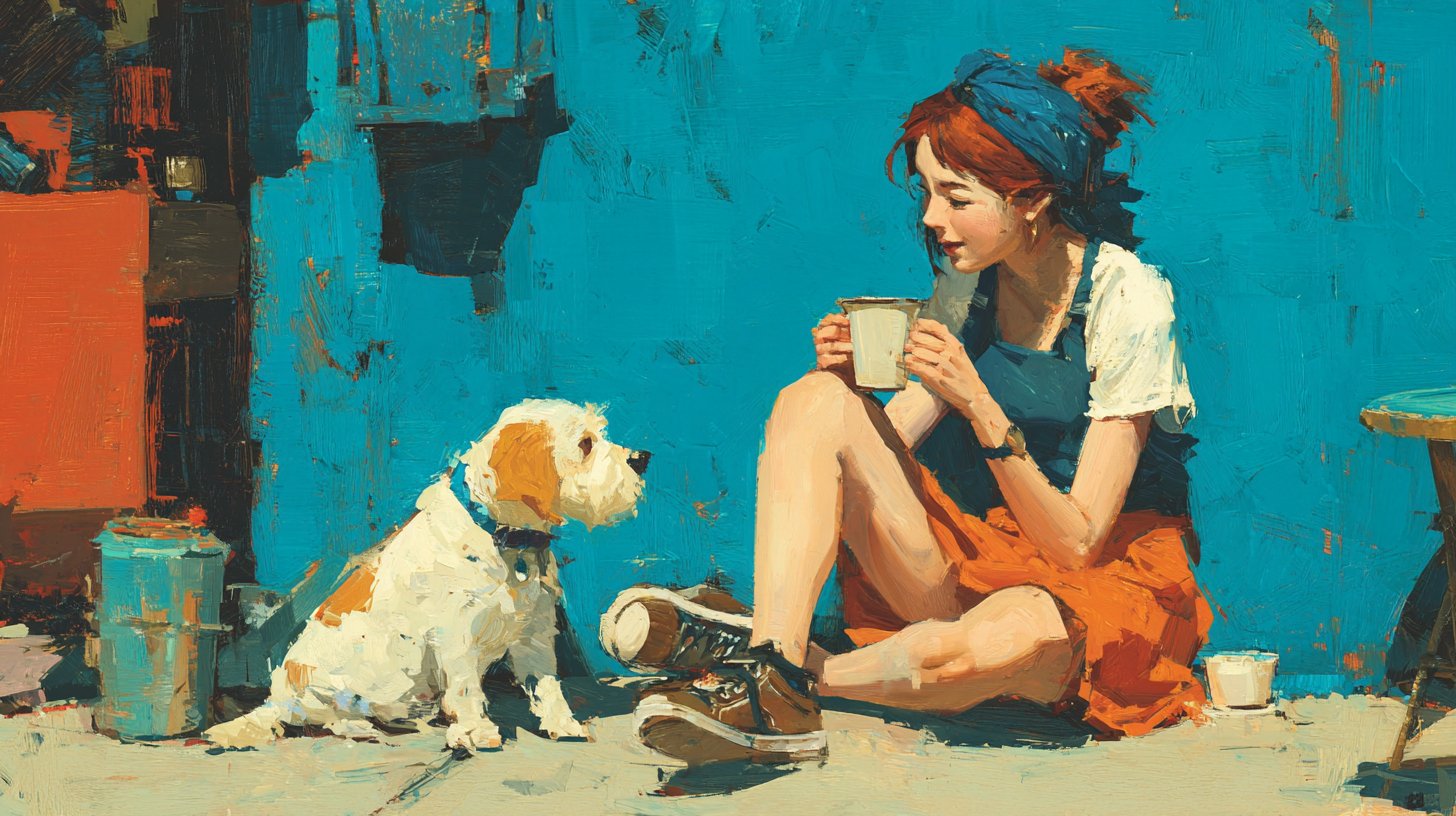 Two friends engaged in a heartfelt conversation in the park.