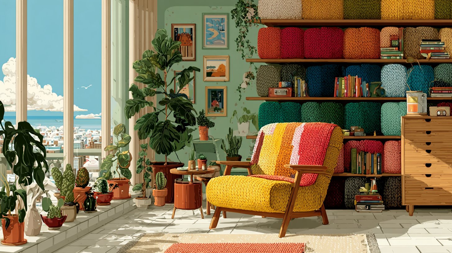 Paar erkundet lebhaften Markt voller Kunstbedarf.