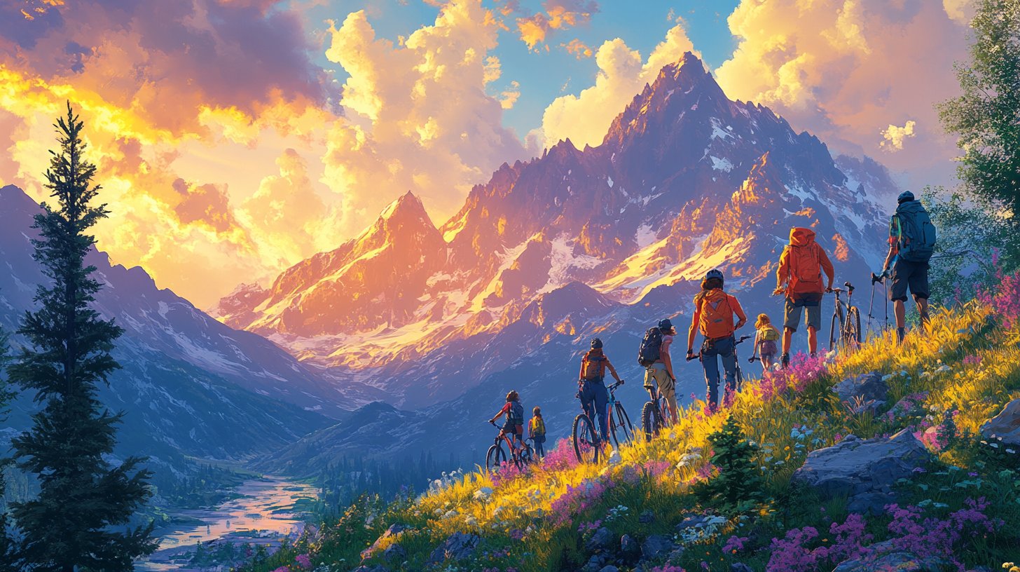 L'avventura chiama in paesaggi sconosciuti.