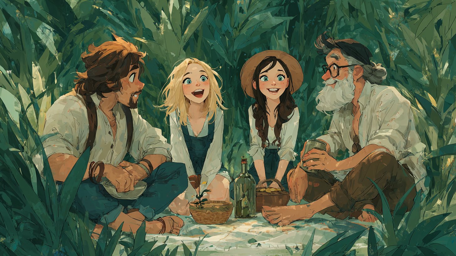 Cuatro signos, los mejores amigos