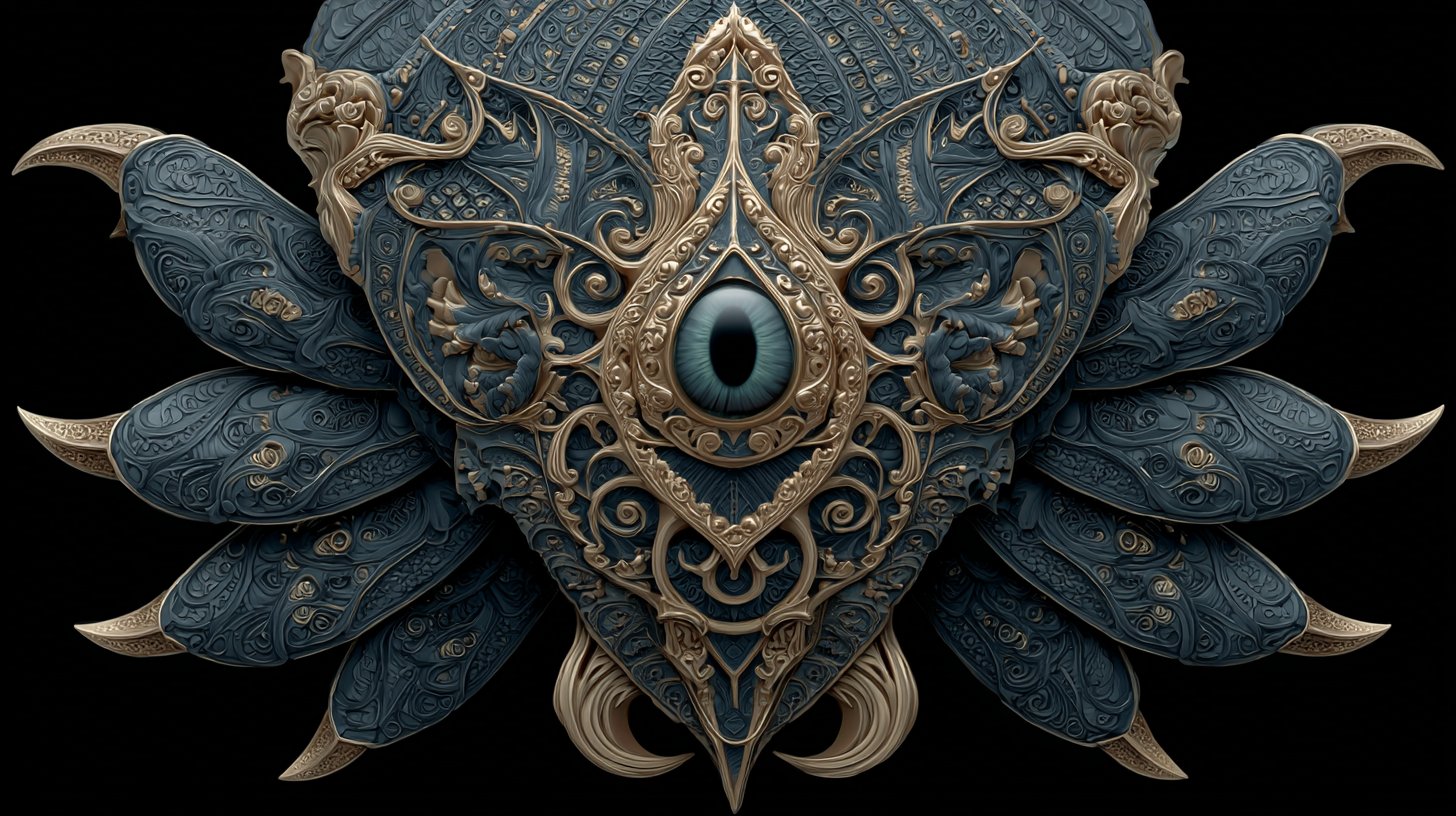 Das rätselhafte Skorpion-Symbol in Schatten und Geheimnissen gehüllt.