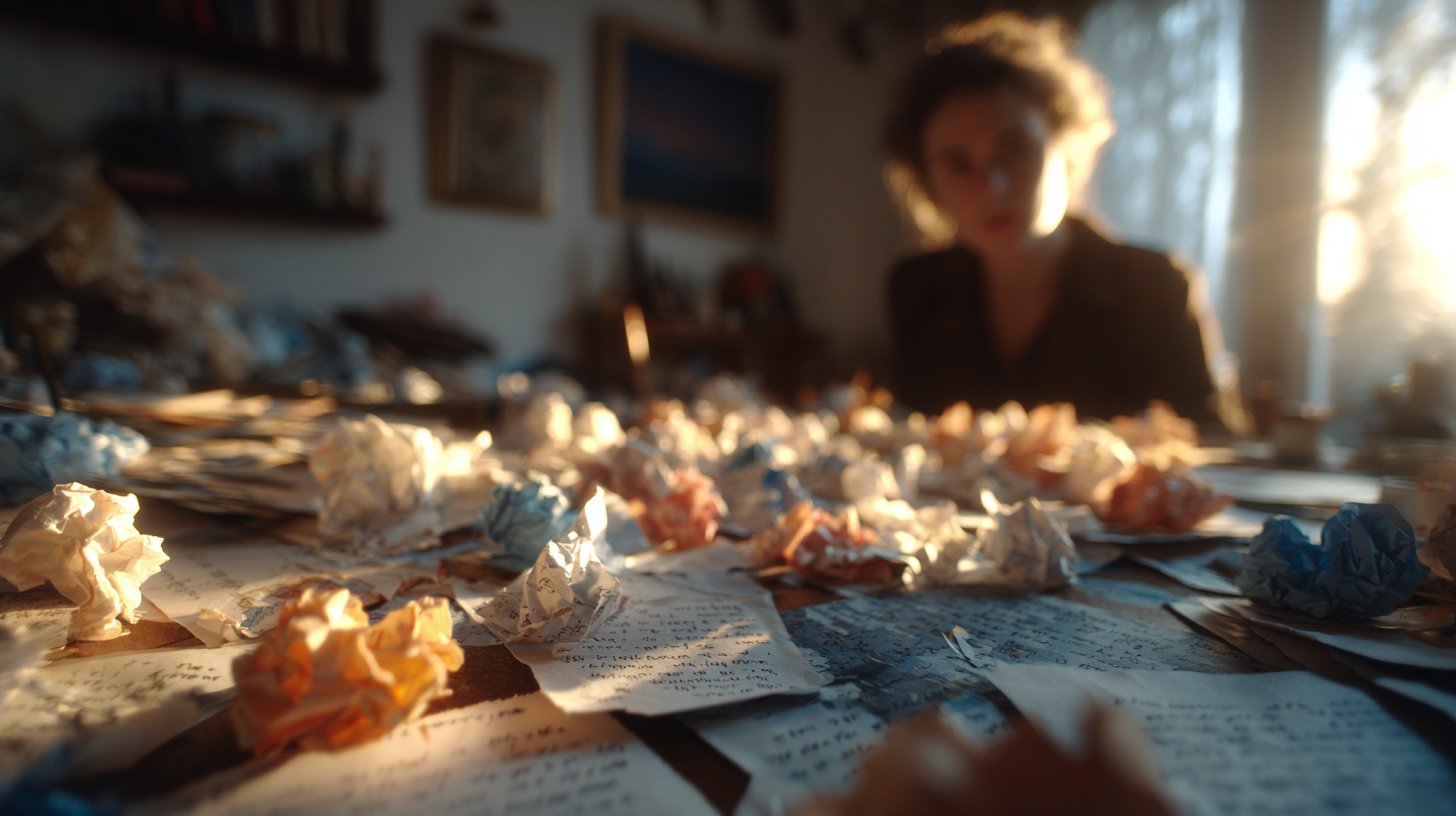 Unbeachtete Arbeit, Schatten von Mühe.