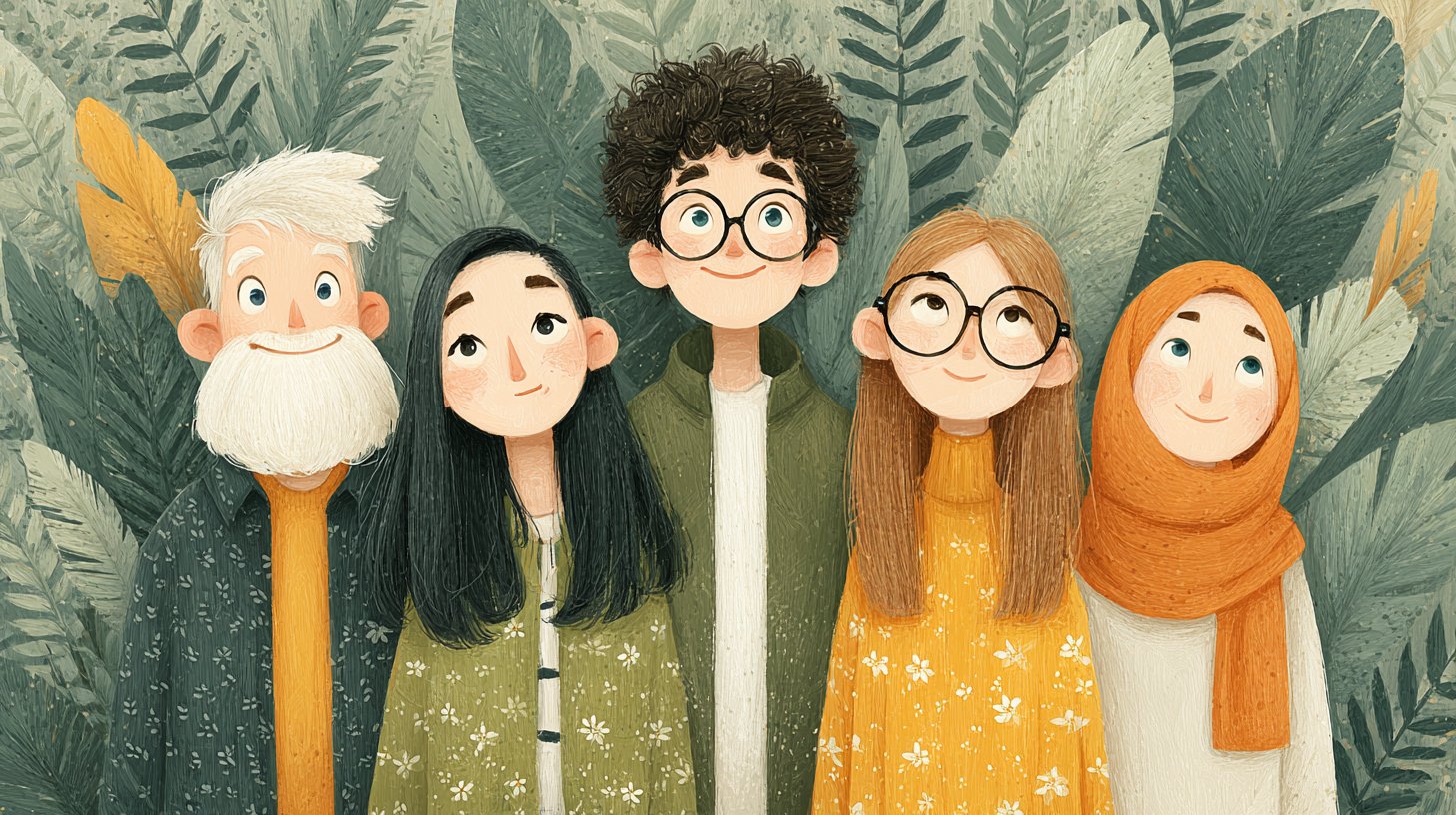 Freunde entdecken gemeinsam neue Interessen.