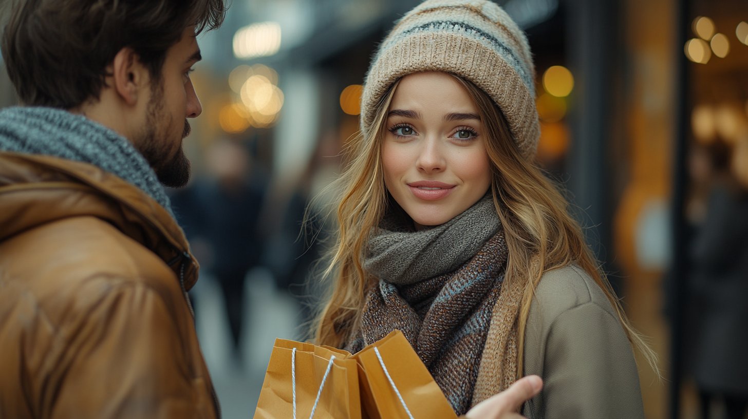 Konflikt über Einkaufsgewohnheiten.