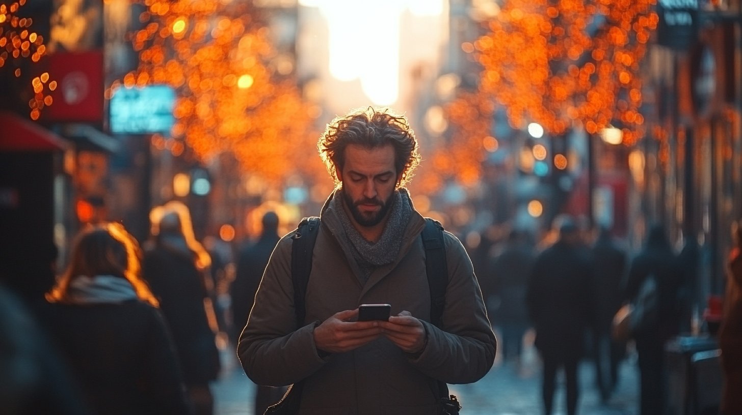 Er meldet sich nur sporadisch