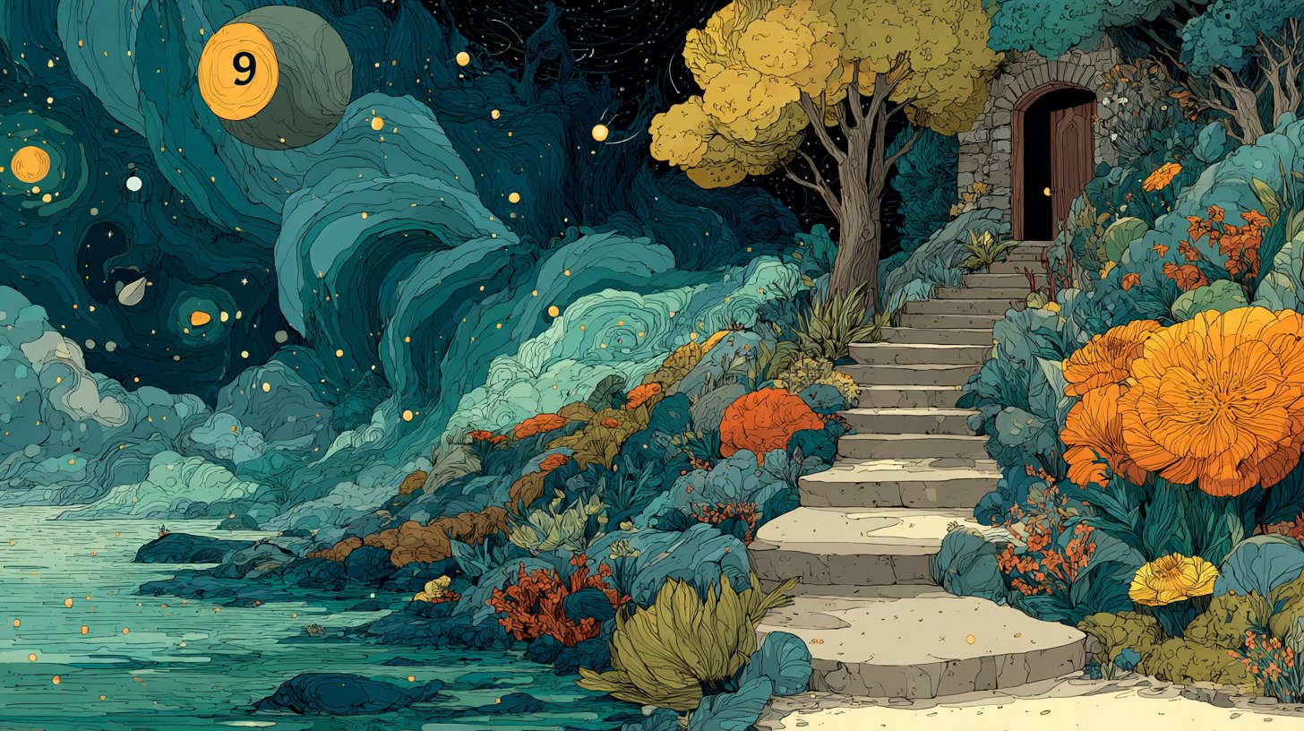 Eine bezaubernde Illustration der Selbstentdeckung durch Lebenspfadzahlen.