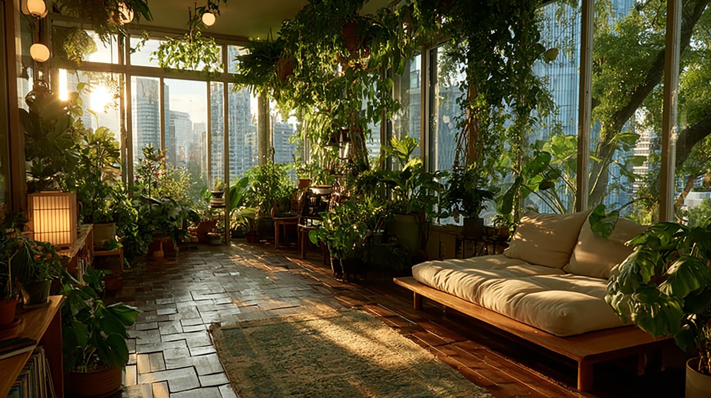 Come le piante migliorano il tuo clima interno