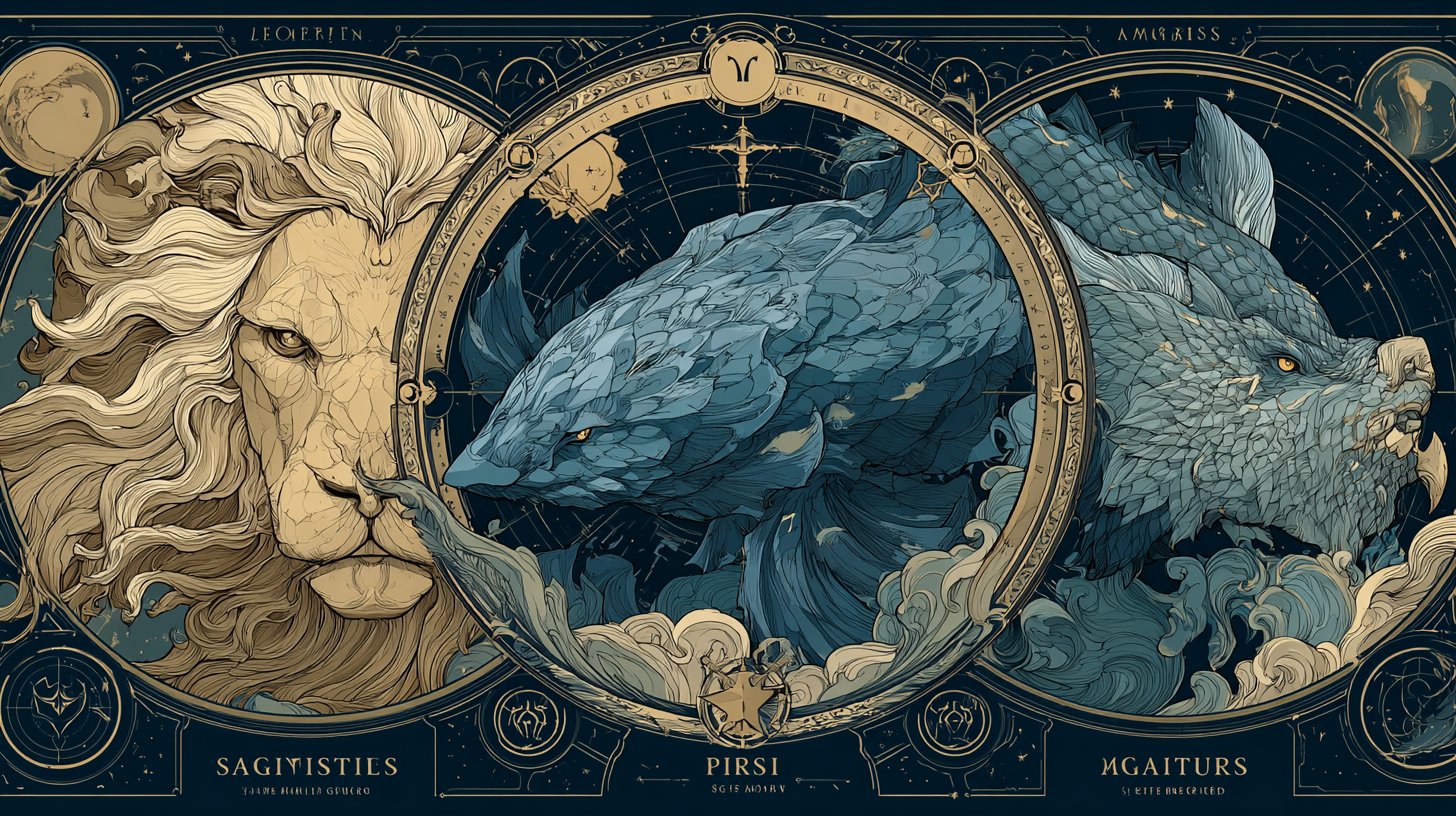 Sagittarius to Pisces - The Last Four Zodiac Signs