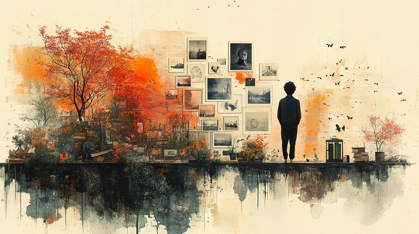 Er spricht über gemeinsame Erinnerungen