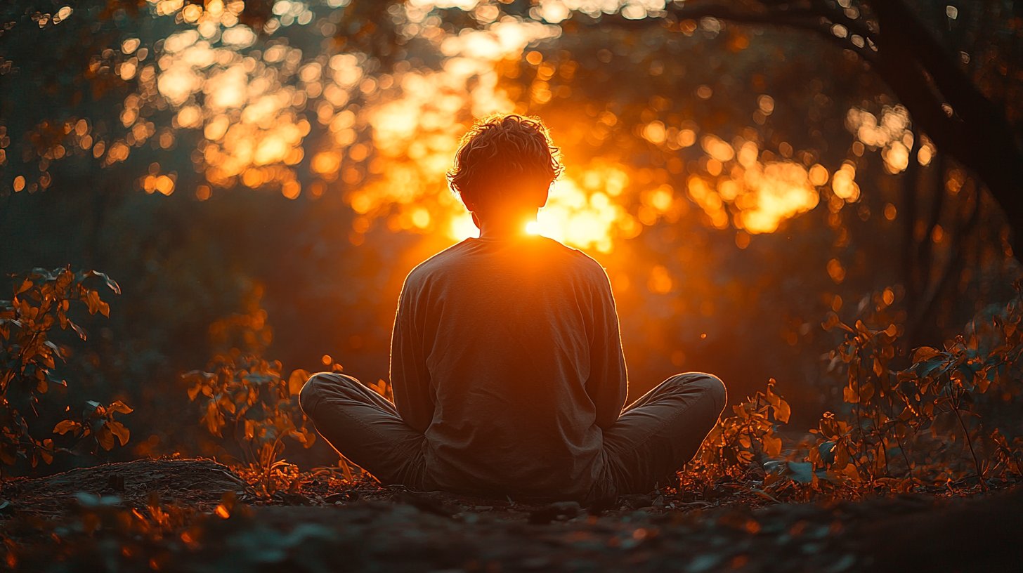 Er spricht über die Zukunft