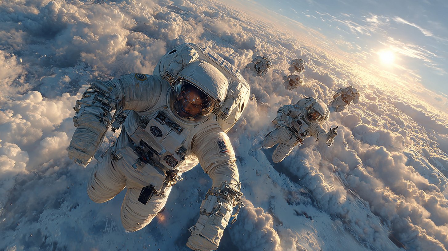 La fascinante conexión entre astronautas y amigos