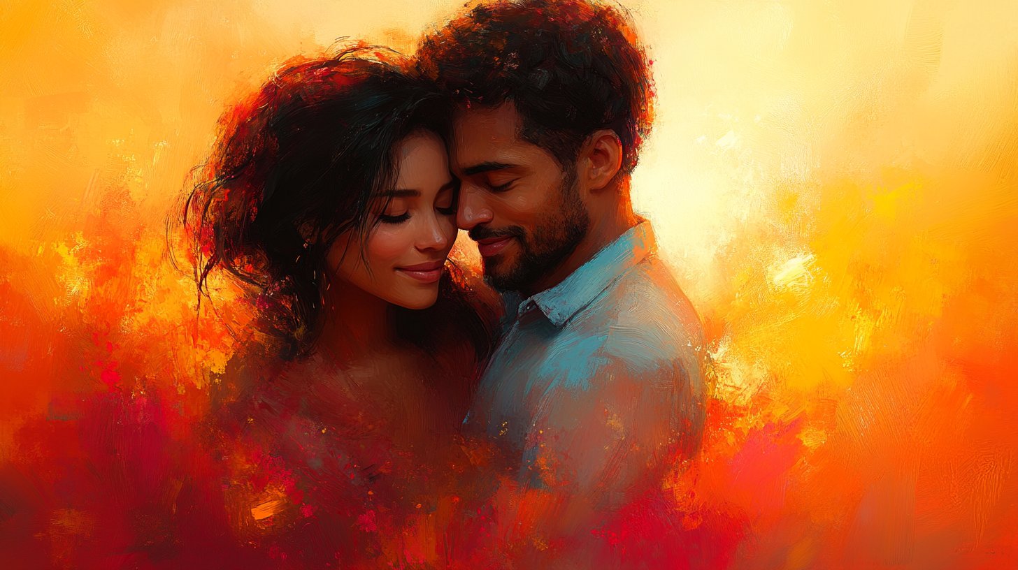 Una coppia si abbraccia in sostegno durante un momento difficile.