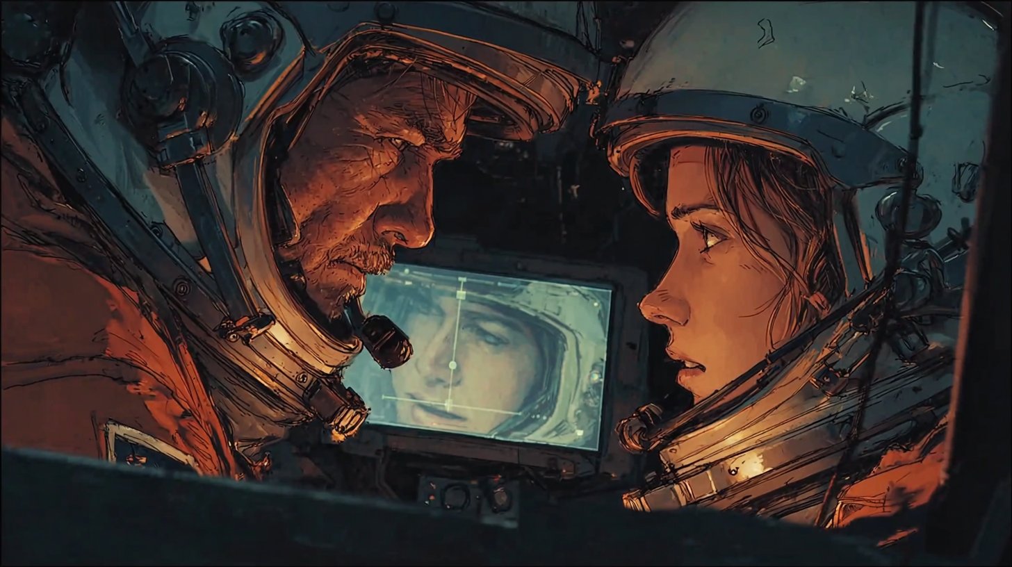 Connessione tra astronauti e i loro cari