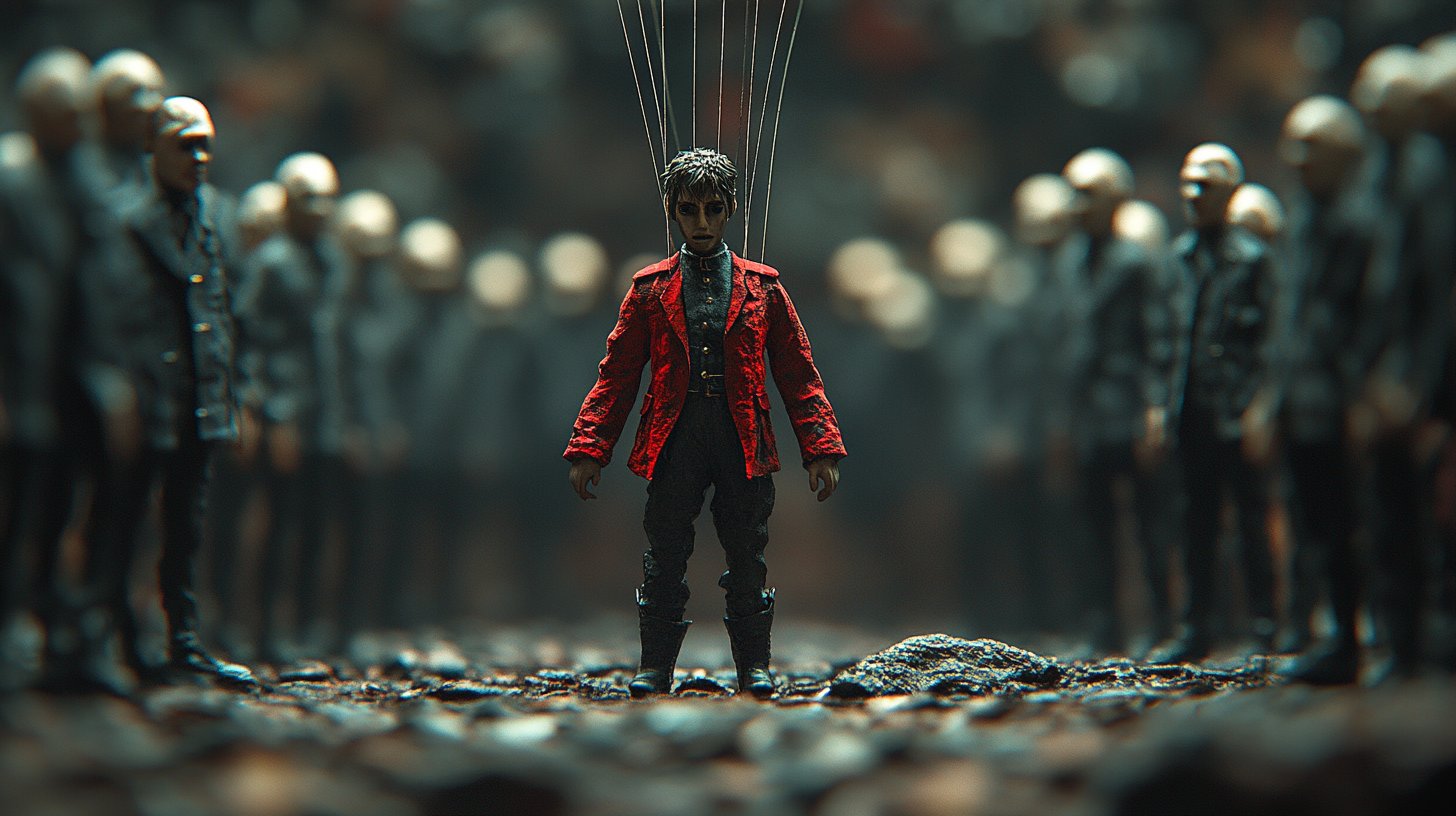 Une image conceptuelle de la manipulation émotionnelle.