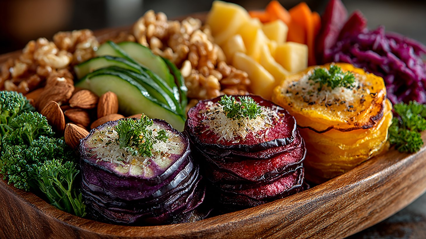 Gesunde Snacks: Auberginen-Chips und mehr