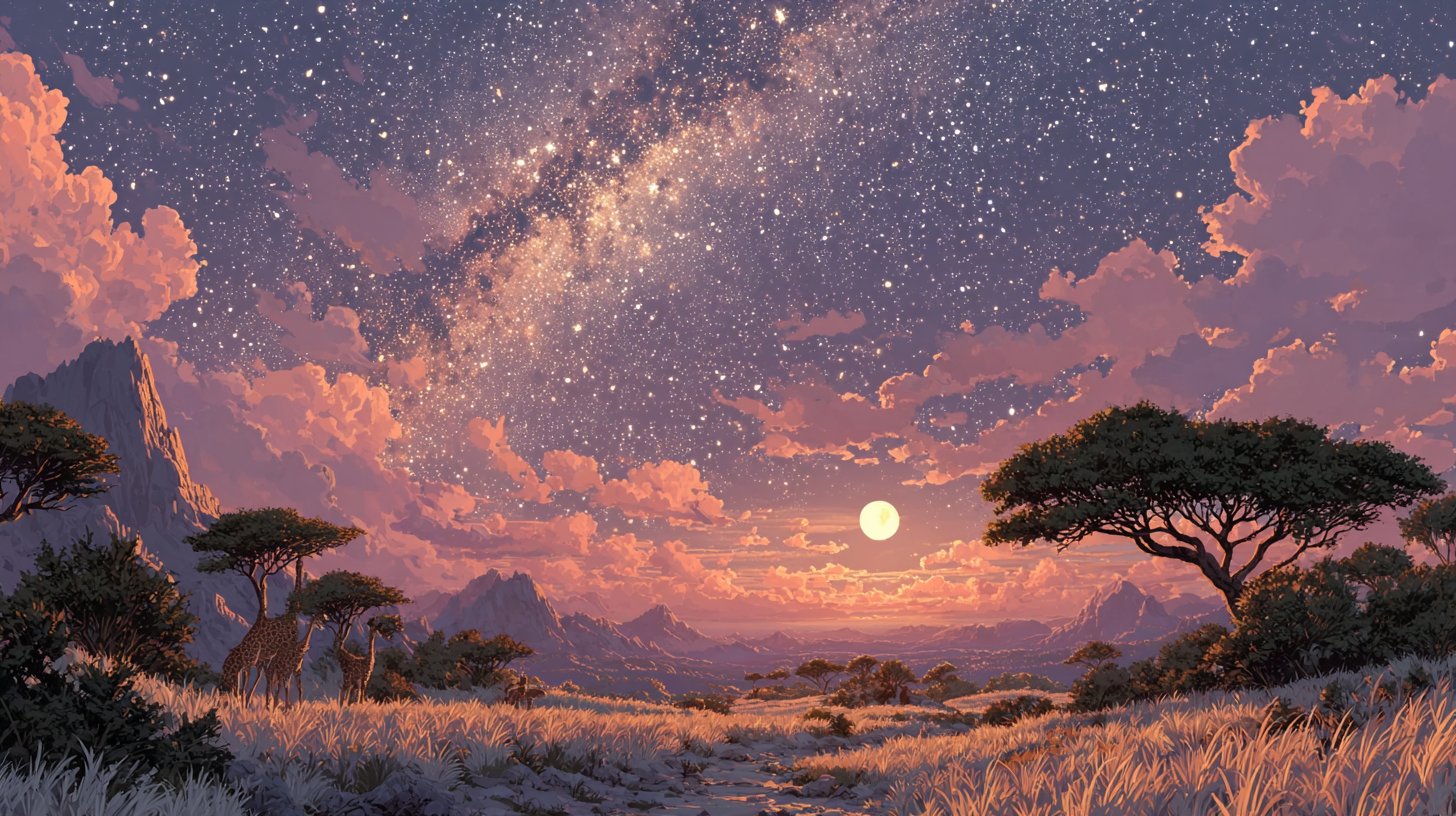 Cómo el cielo nocturno influye en los animales