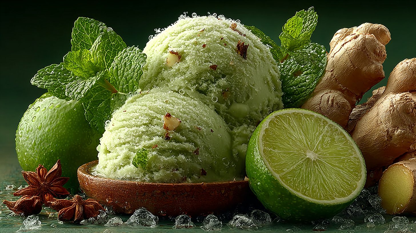 Süße Genussmomente mit Limette und Ingwer