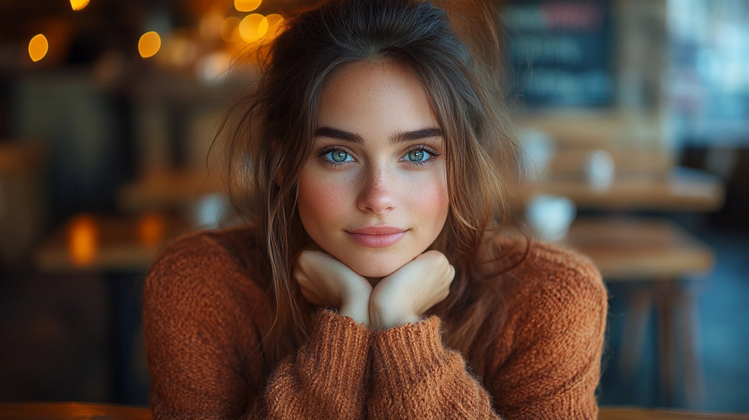 His body language reveals more than words.