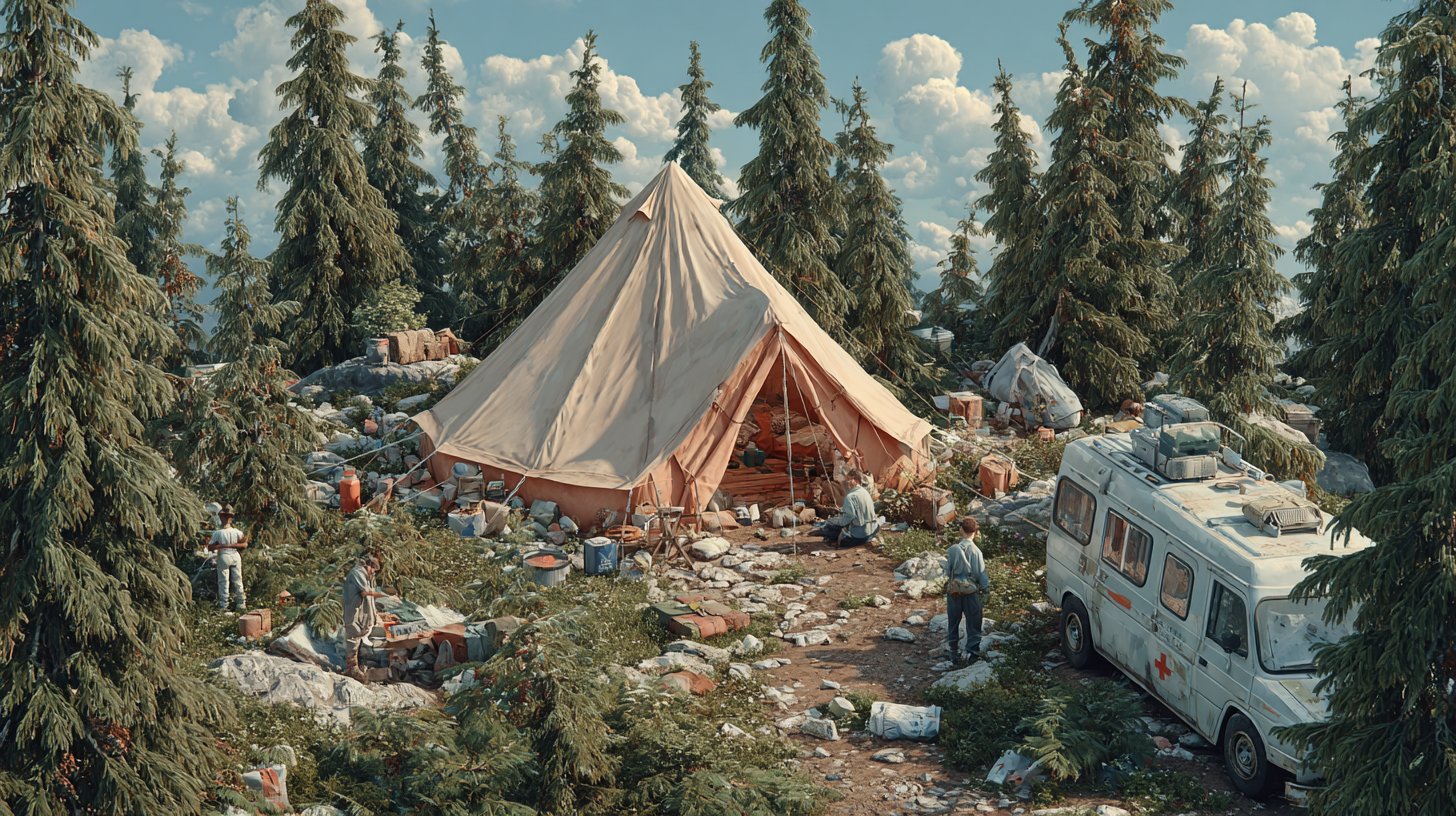 Die Pannen des Campinglebens